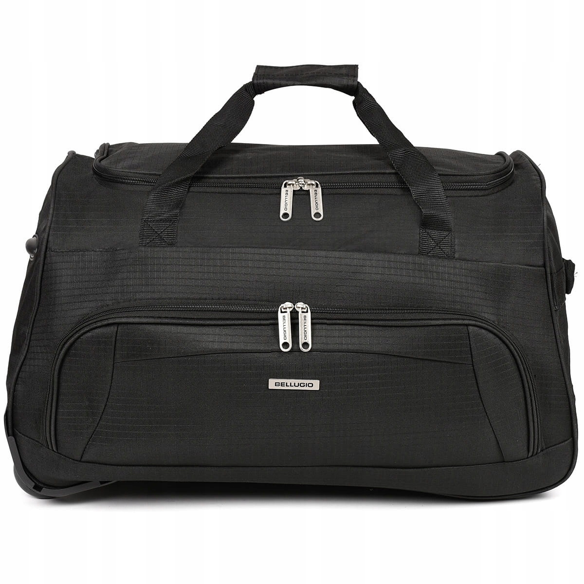 Střední cestovní taška na kolečkách Bellugio, černá