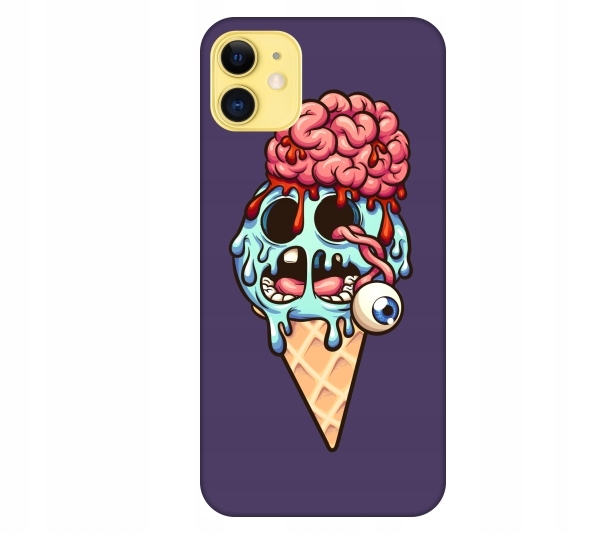 

Etui pokrowiec do iPhone 11 Zombie ice cream lody