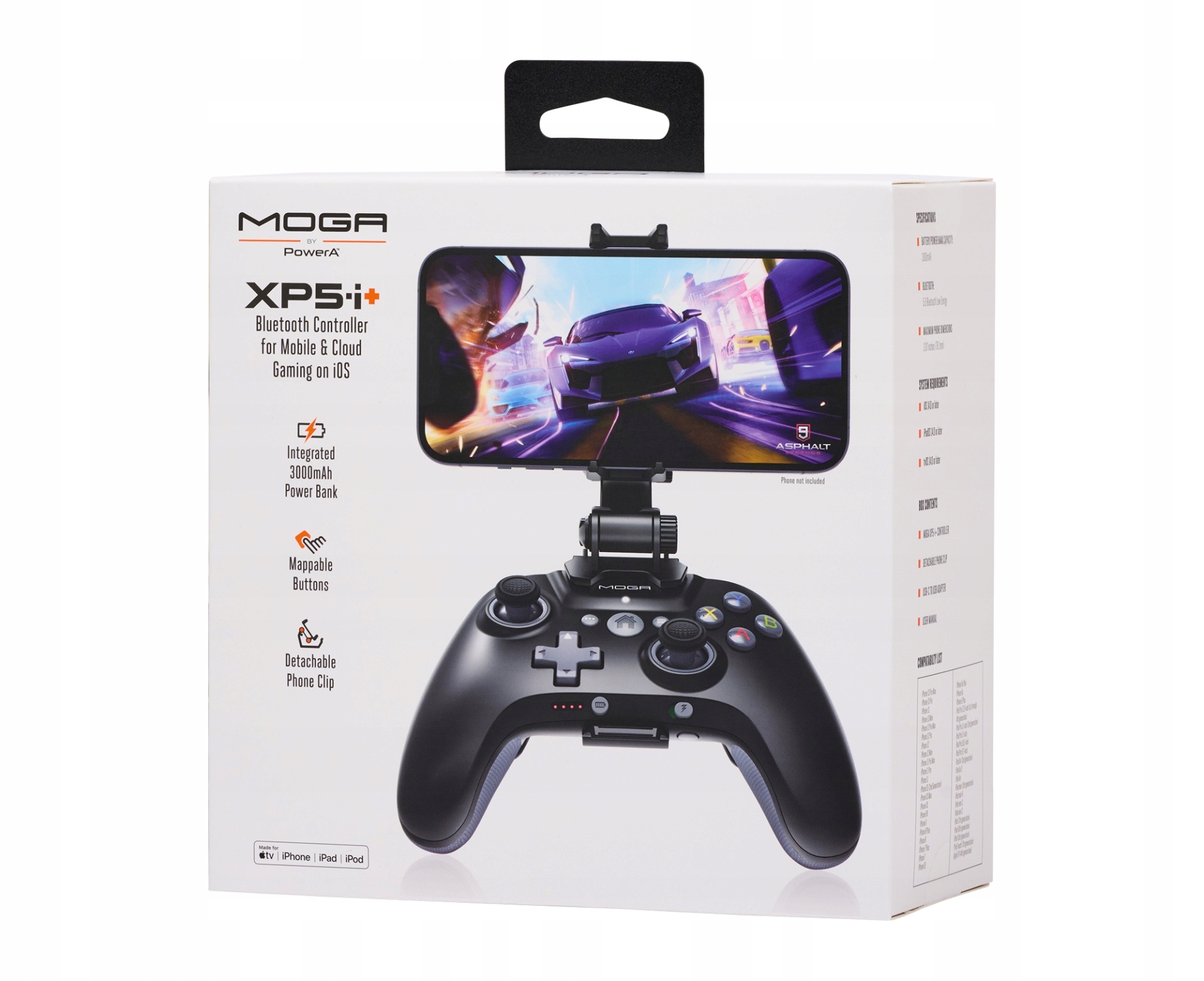 PowerA Moga Pad XP5-i Plus xCloud/iOS Držák