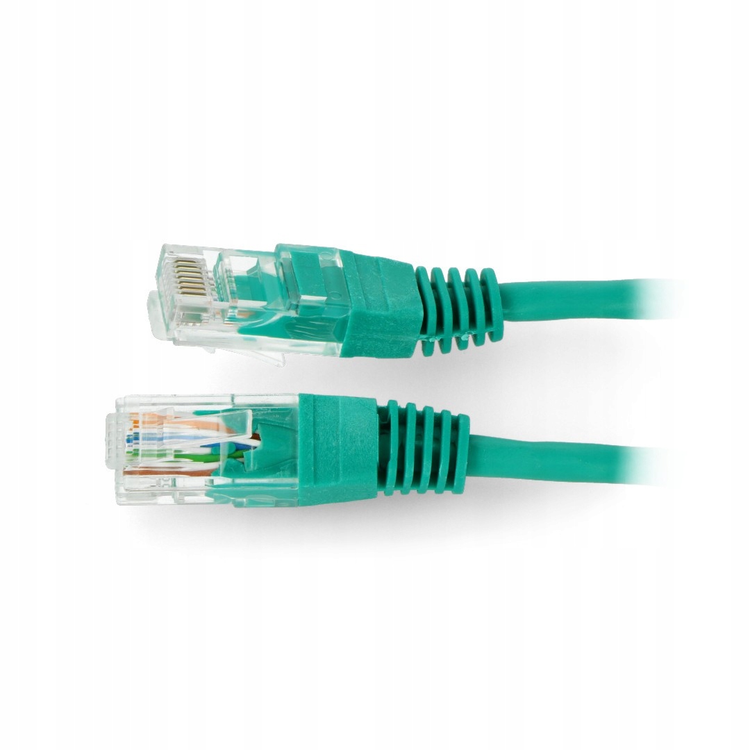 Patchcord U/utp 5e RJ45 RJ45 1.5m zielony