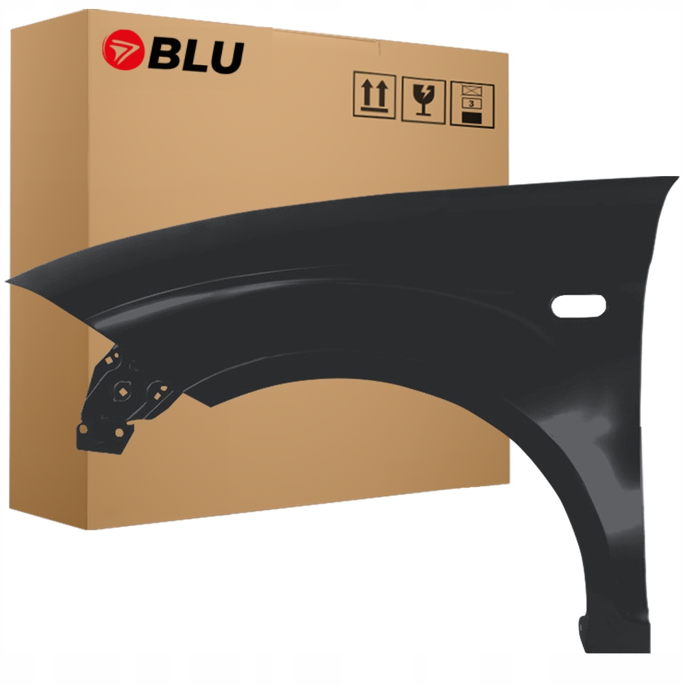 Blu Blatník Seat Toledo III 3 LW7Z levý šedý 04-09 přední GrauTrack
