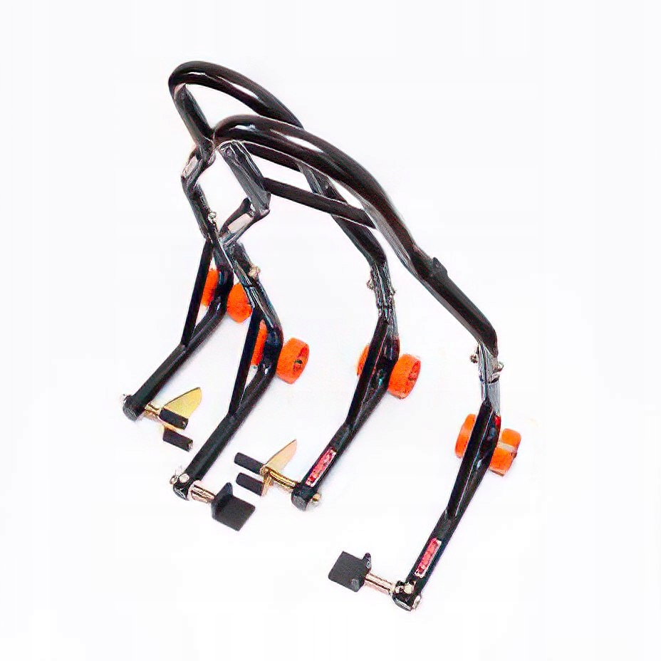 BIKETEC PROMOCJA PODNOŚNIK STOJAK MOTOCYKLOWY BIKER (PRZÓD/TYŁ) TYP-L POD W