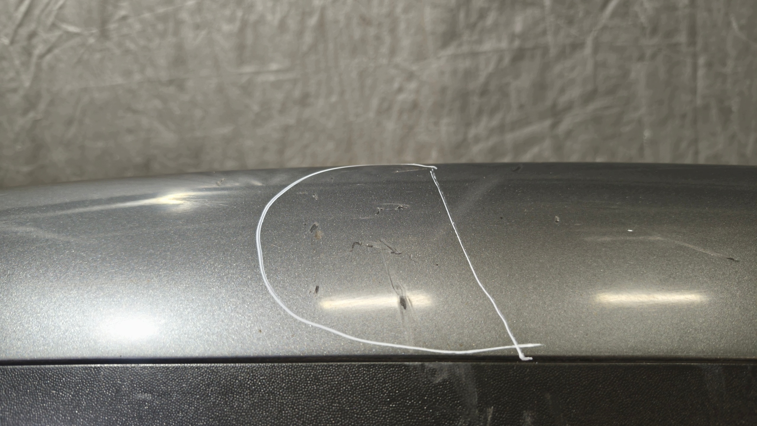 bumper rear VW TOURAN 2006r K: LDX7