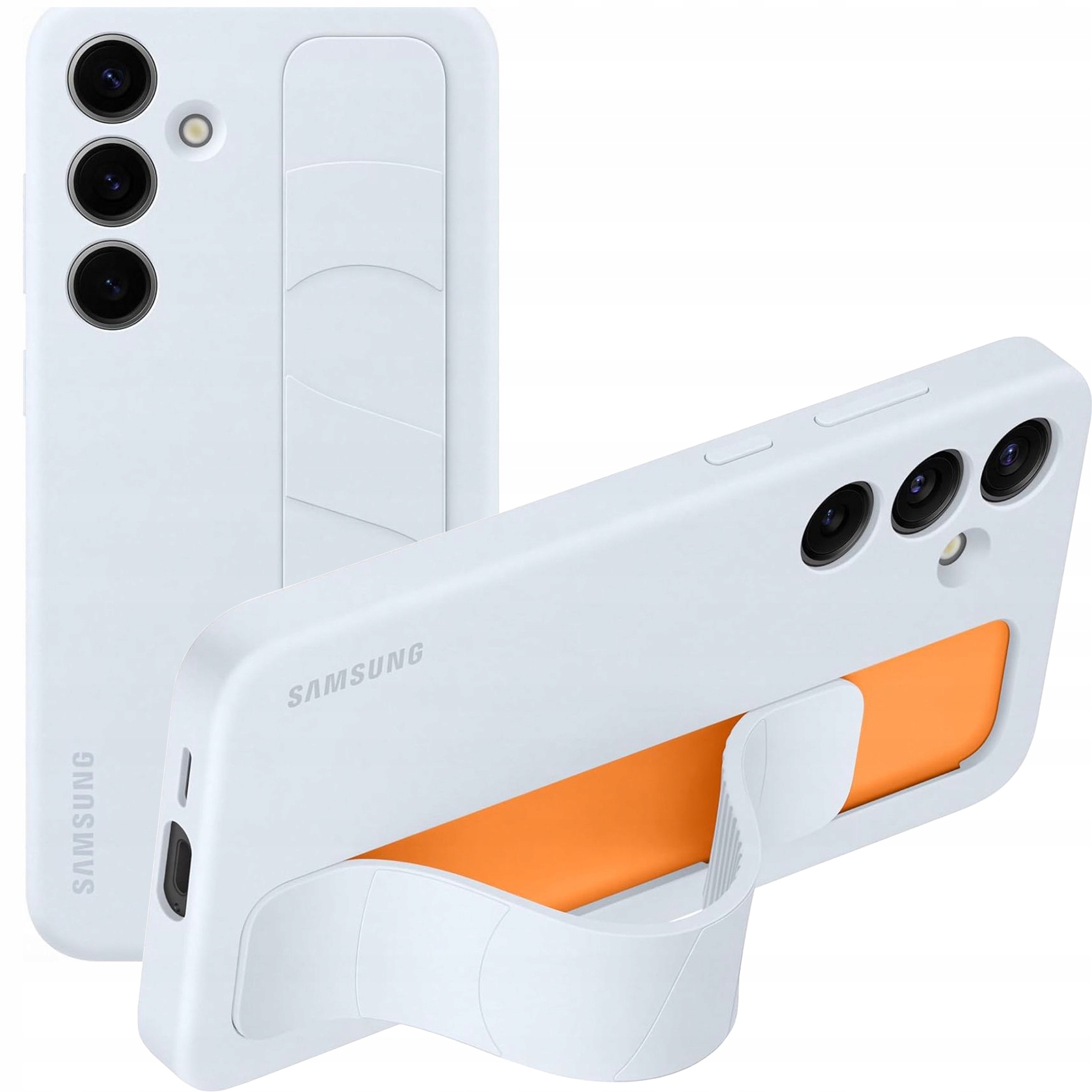 Etui z silikonu Samsung do Galaxy S24 Plus smukły case obudowa z podstawką