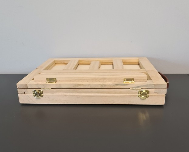 Zestaw do malowania walizka farby sztaluga pędzle Kod producenta 19177