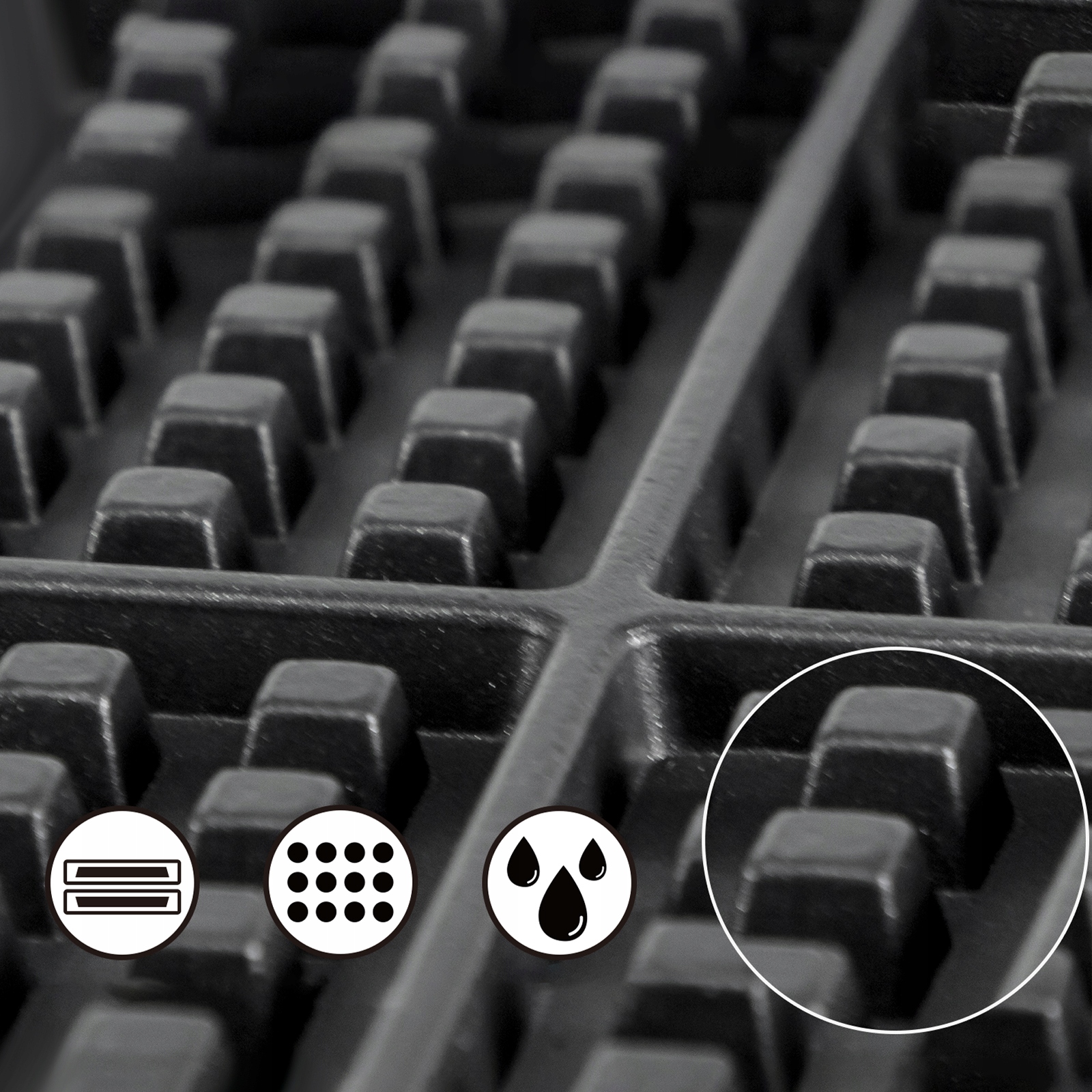 VEVOR Gofrownica Elektryczny 1100W Waffle Baker Marka Vevor