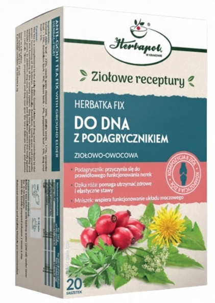 

Herbatka fix Do Dna Z Podagrycznikiem Herbapol