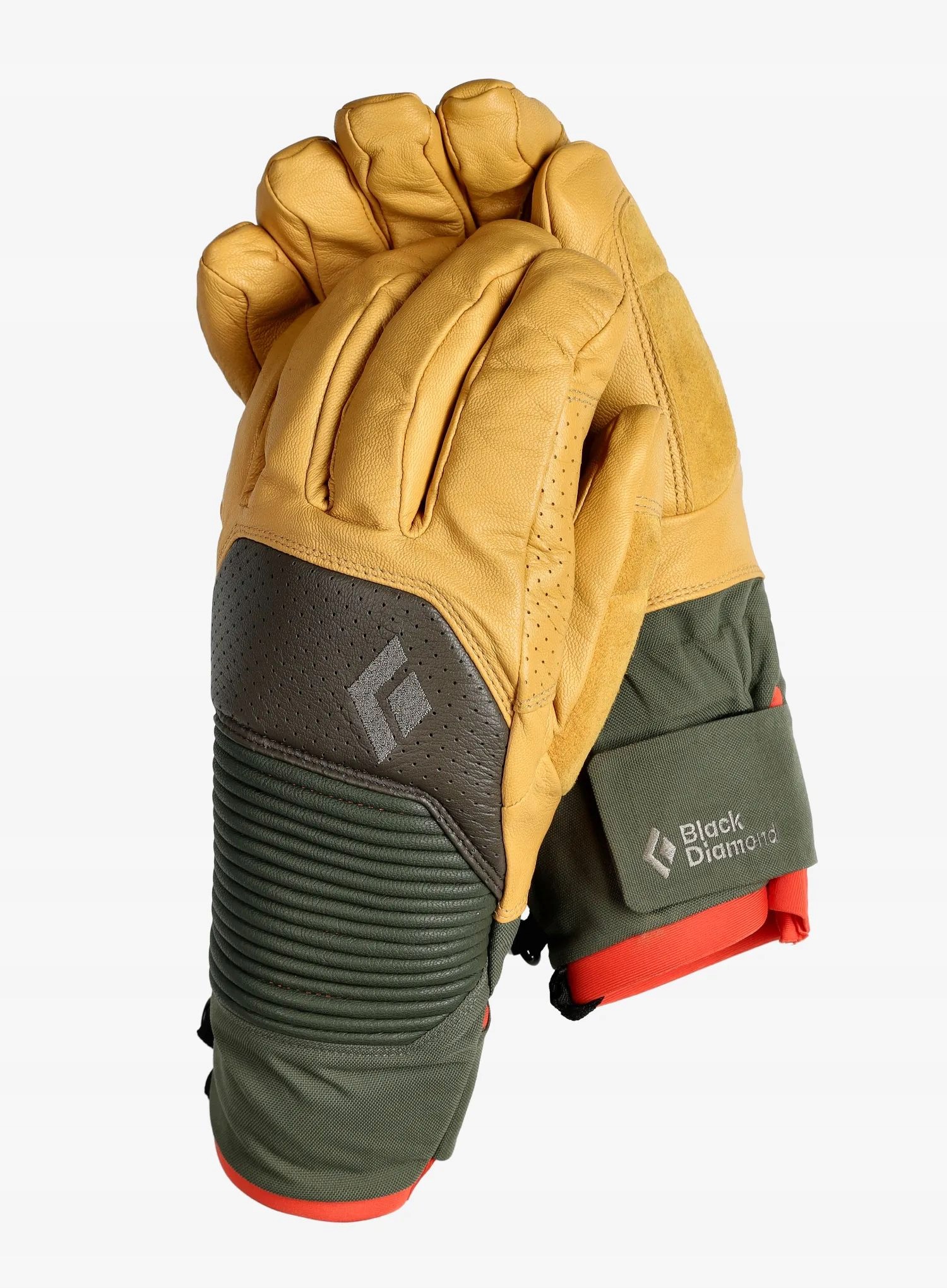 Lyžařské rukavice Black Diamond Impulse Gloves beeswax/walnut XL