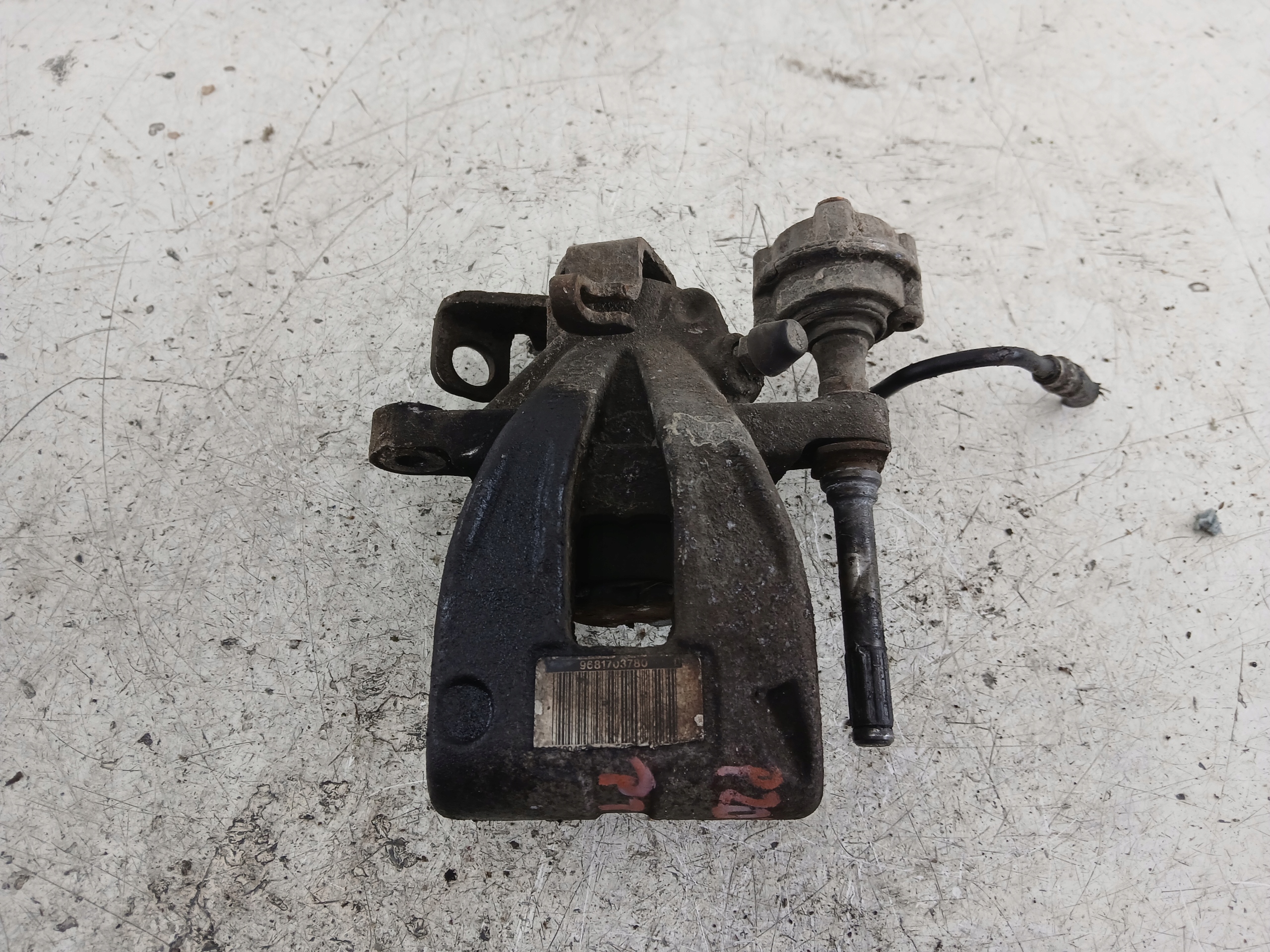 PEUGEOT 207 CC caliper brake right rear part