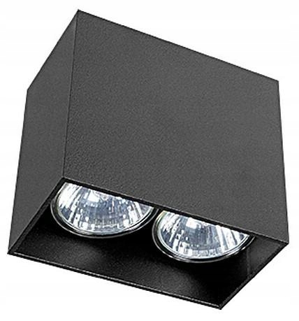 Stropní svítidlo Gap Černé 2xGU10 do obývacího pokoje Kabinetu do bytu