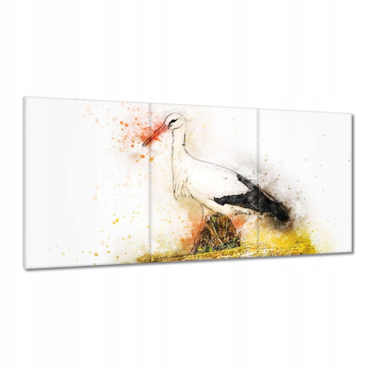 Obrazy 180x90 Bocian