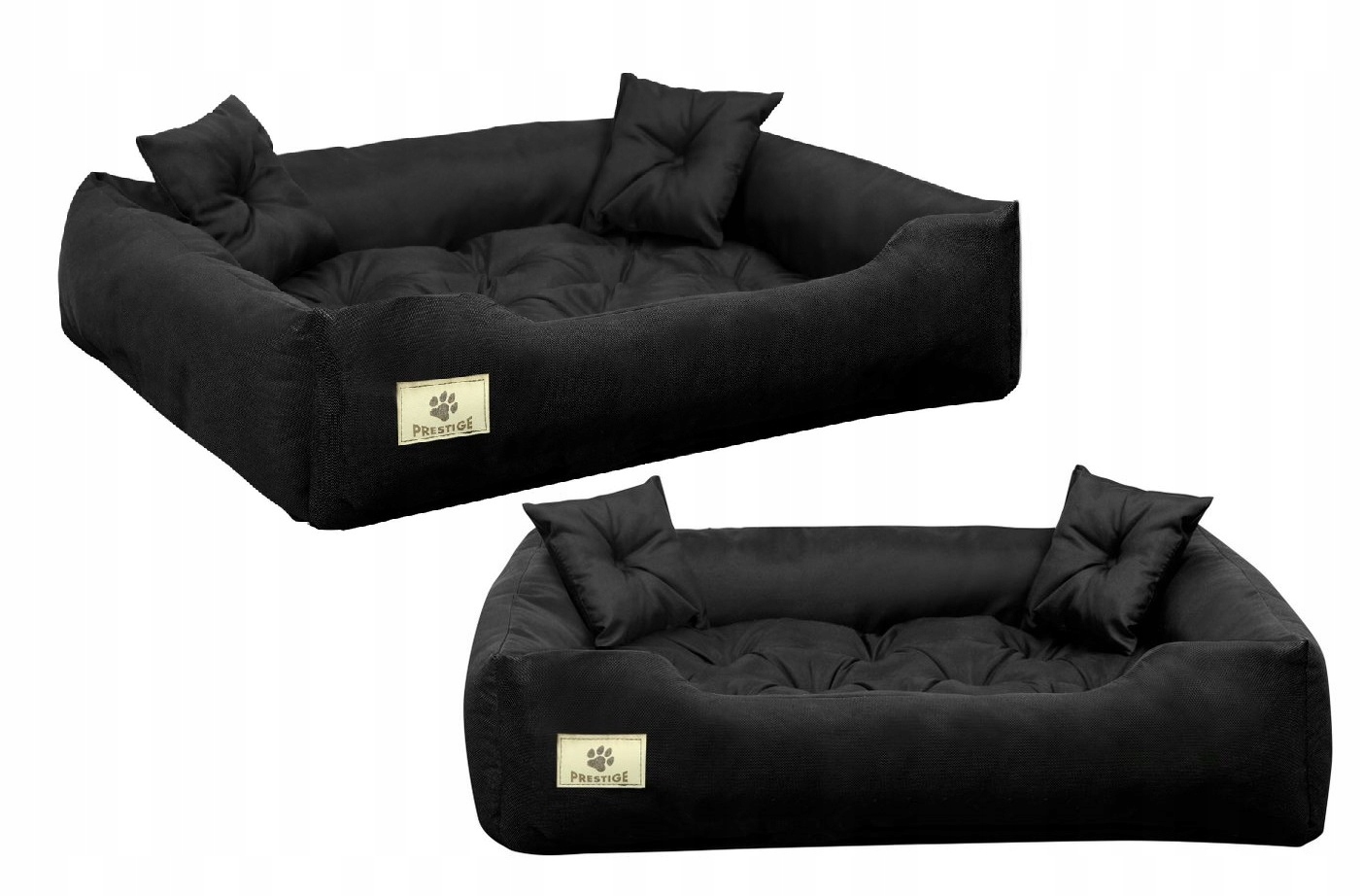 Levně Pelíšek pro psa kotec Prestige 115x95 cm, voděodolná, černá