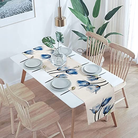 Květinový Podnos Na Stůl, Modrý Tulipán