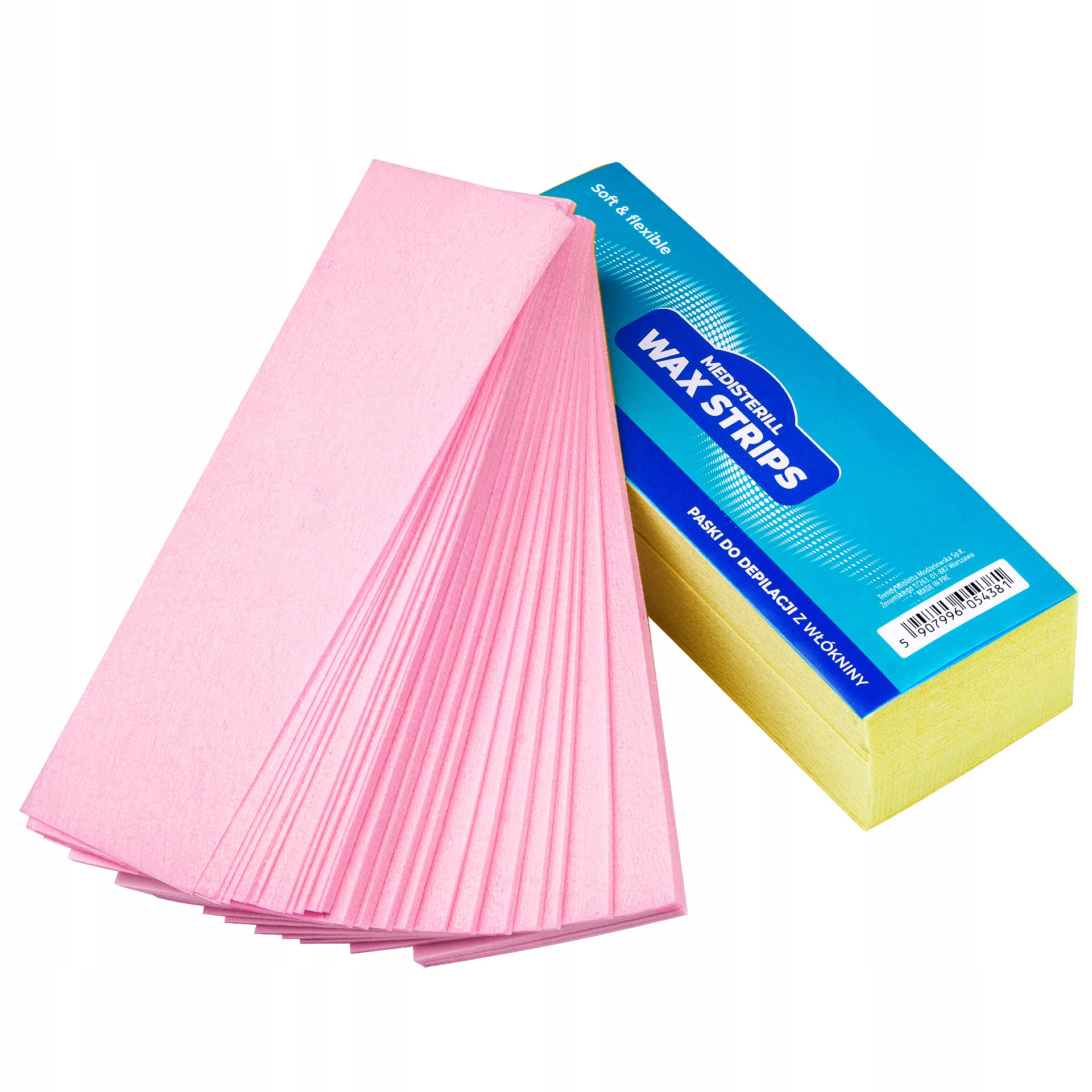 Paski Do Depilacji Mocne Fizelinowe 200 Szt.