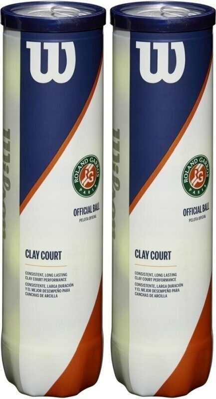 Piłka tenisowa Wilson Roland Garros 8 Szt. WRT115002