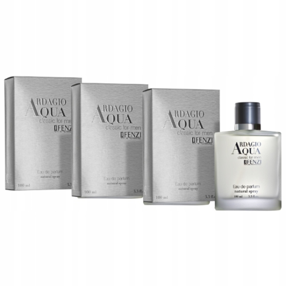 JFenzi Ardagio Aqua Men 3x100ml Edp Dárek