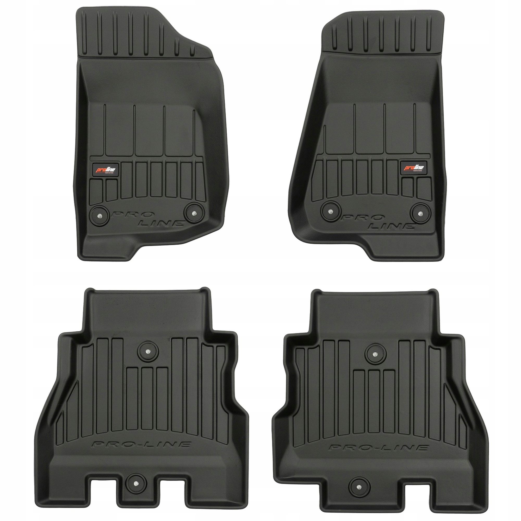 Koberce do auta Pro-Line Jeep Wrangler IV od roku 2017 4, verzia R