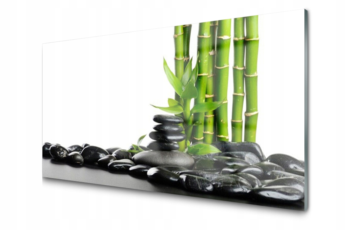 Dekoračný sklenený panel Bambus Zen Spa 100x50
