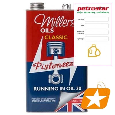 Millers Classic Running In Oil 5 L Pro Dotírání