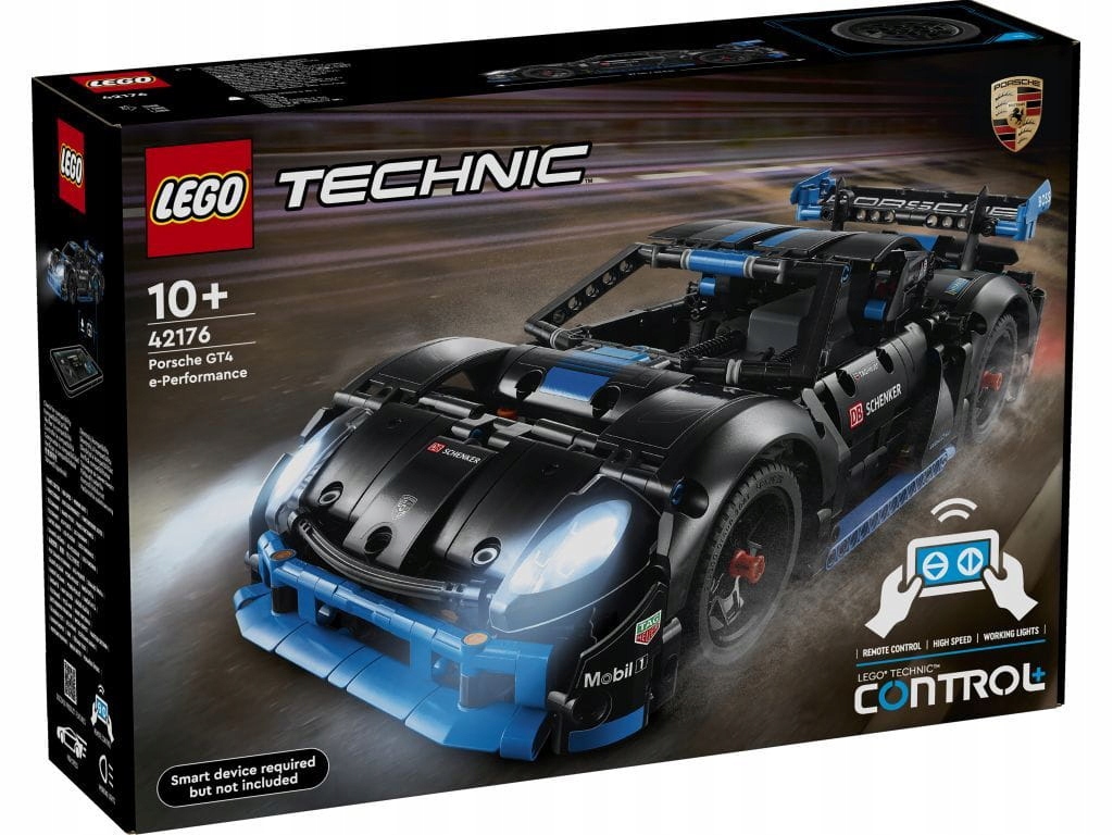 Lego 42176 Technic Závodní automobil Porsche GT4 e-Performance
