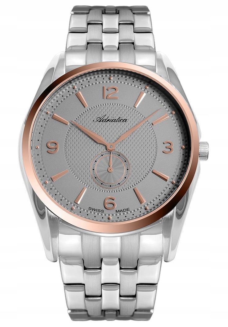 Nové Originální Pánské Hodinky Adriatica A8279.R157Q stříbrné