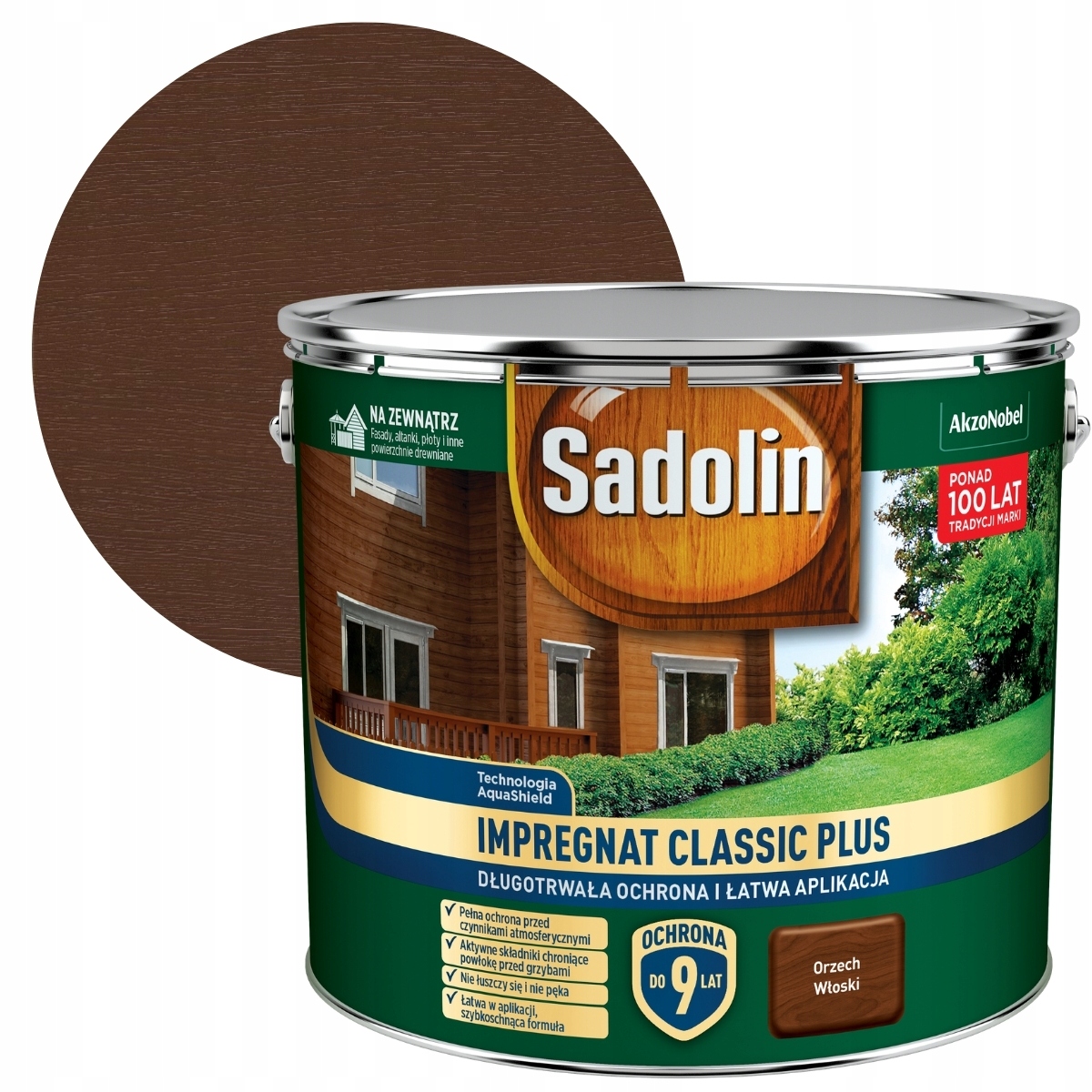 Sadolin Impregnat Classic Plus 9L Vlašský ořech