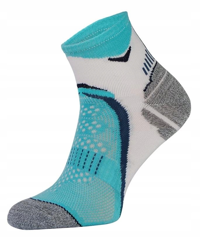 

RUN2 cienkie skarpety biegowe ze srebrem 43TURKUS