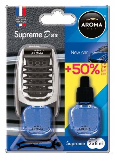 

Aroma Supreme Duo New Car Odświeżacz samochodowy