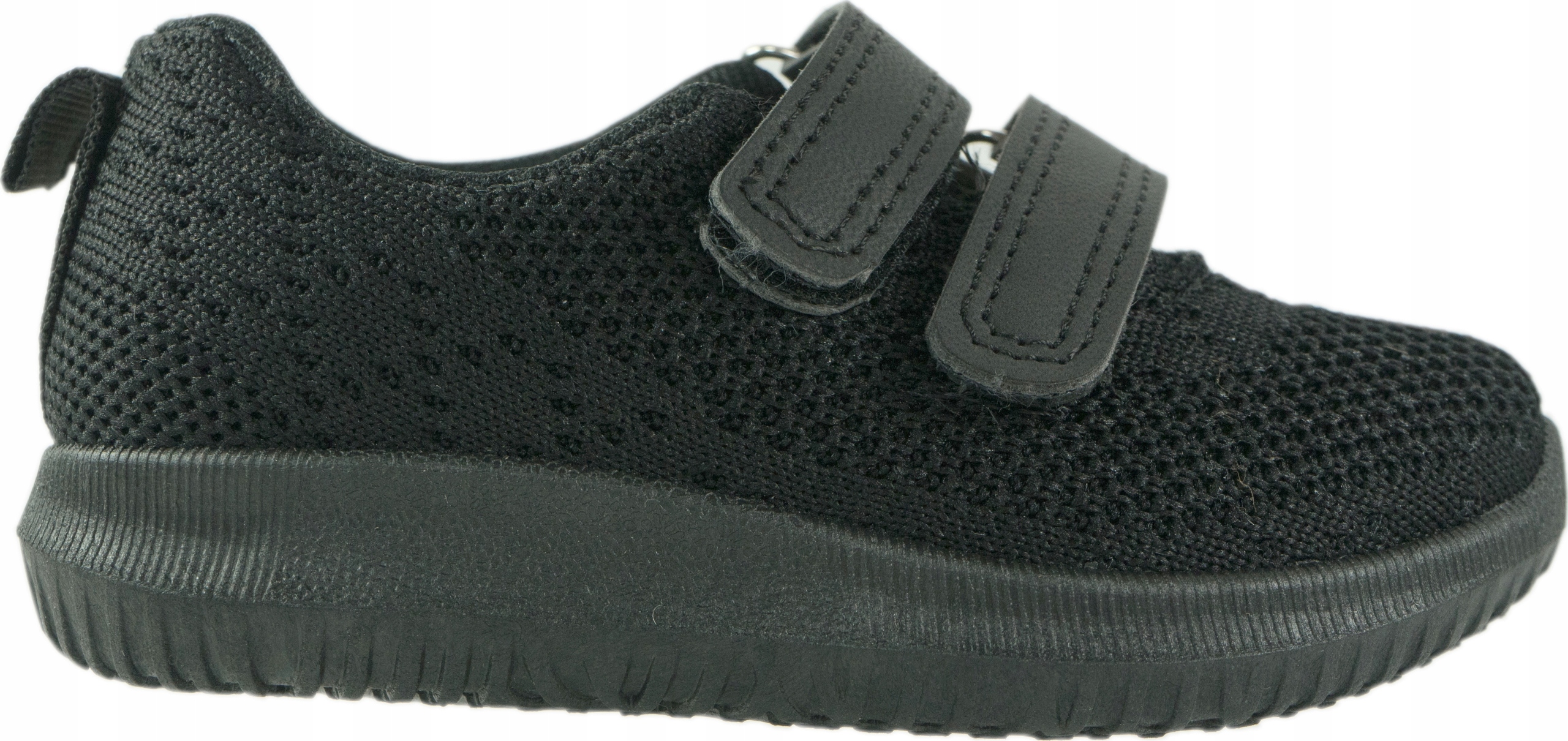 

Czarne Przewiewne Adidasy na rzepy r 20