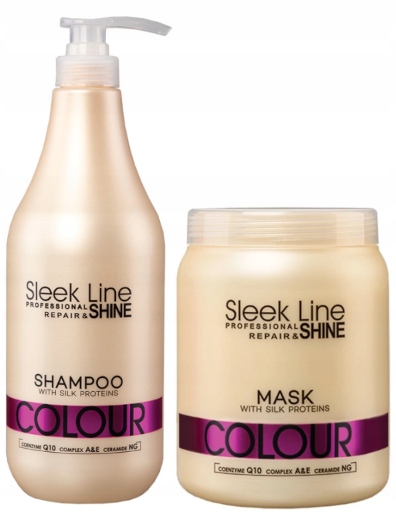 

Stapiz Sleek Line Colour szampon maska 2x1000 ml