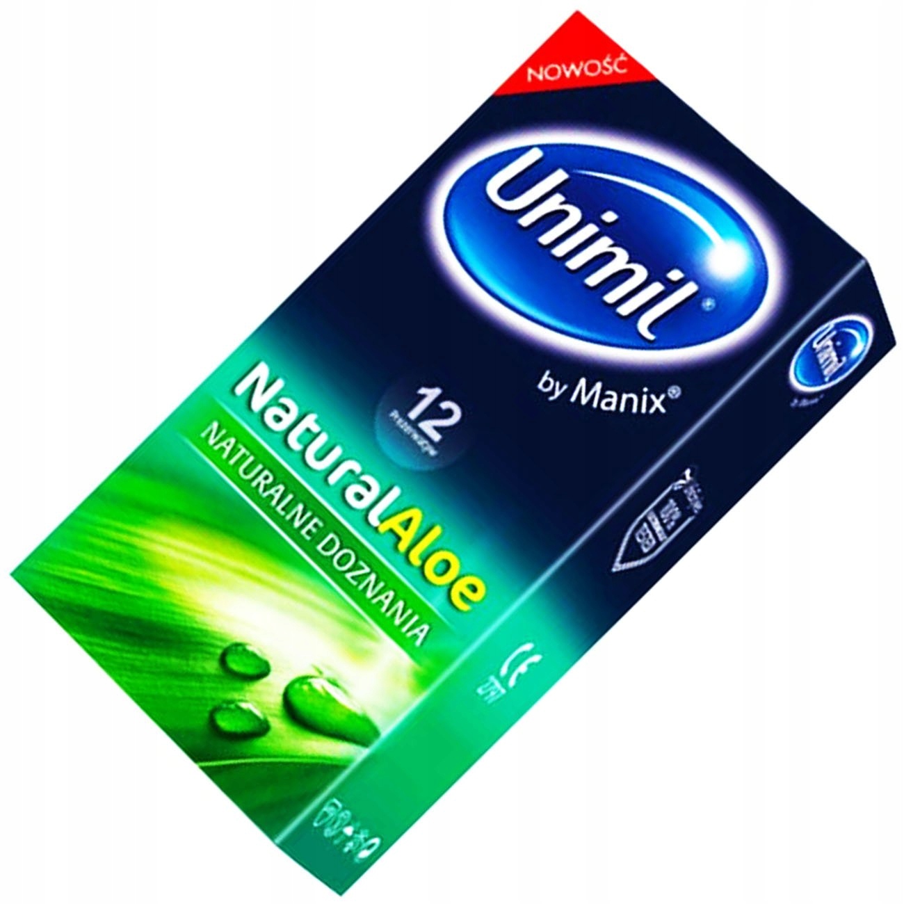

Prezerwatywy Unimil Z Aloesem Natural 12 Sztuk
