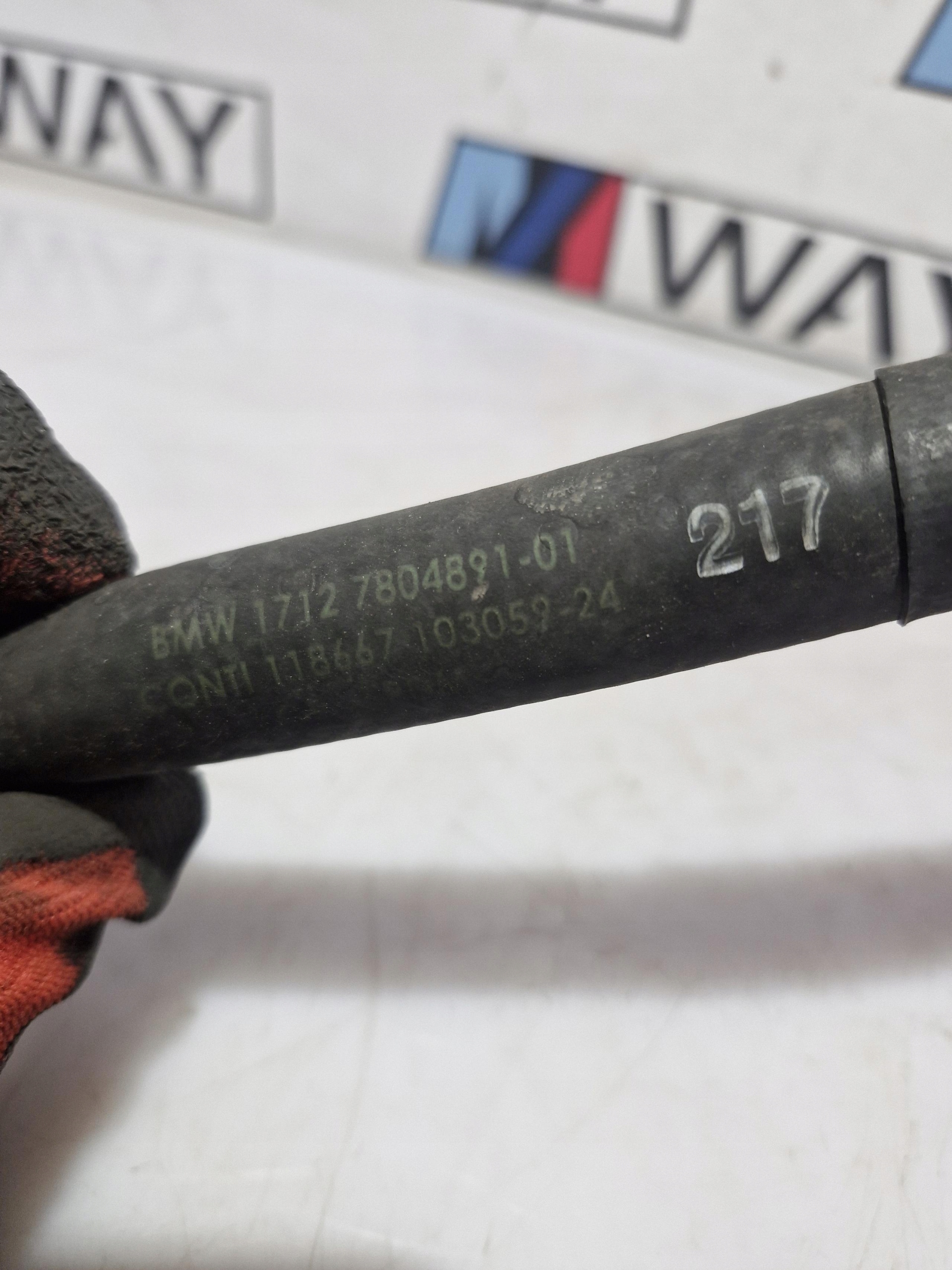 7804891 BMW E90 E91 E92 E93 cijev crijevo prijenos vode