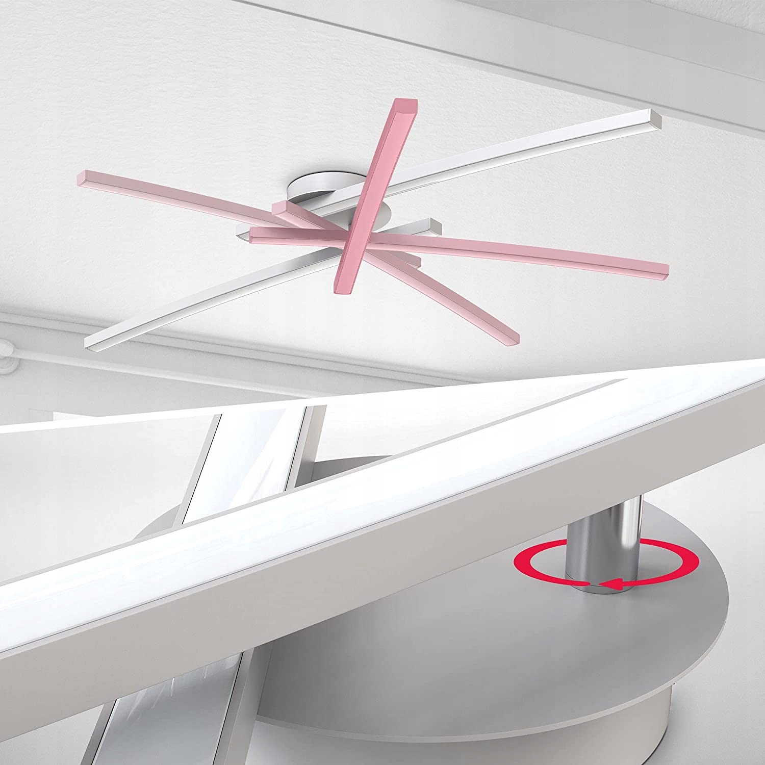 LAMPA SUFITOWA | LED | BIAŁA | KORYTARZ | KUCHNIA Kolor biały