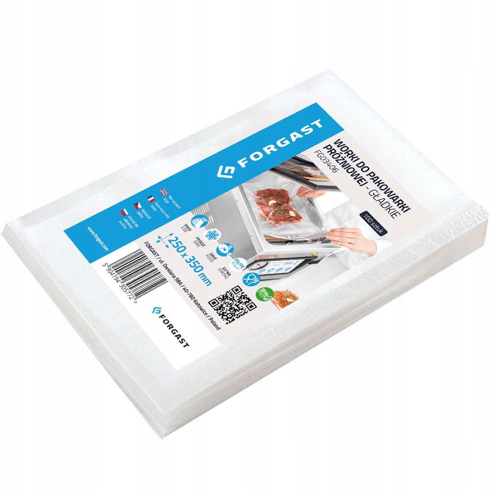 

Worki Próżniowe Do Pakowarki Gładkie 25X35 Forgast