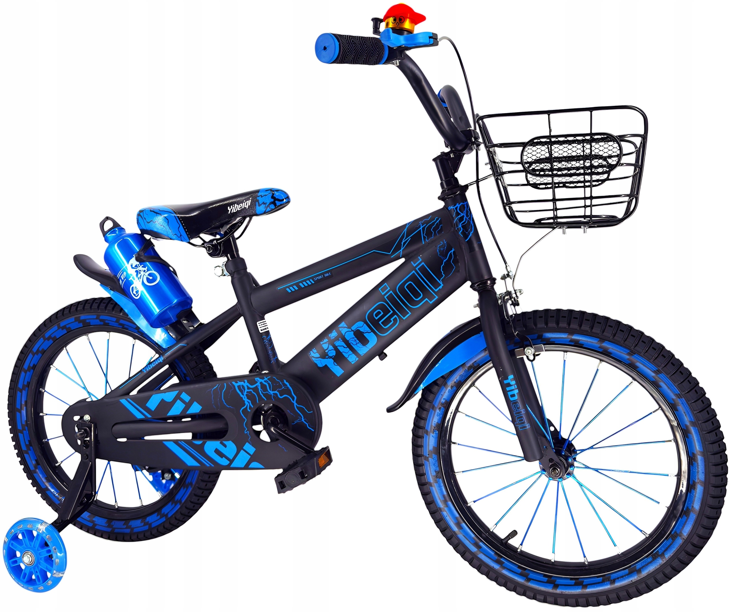 Rower Dziecięcy 16 cali Okbst Platinum Kosz Dzwonek V-Brake Rowerek