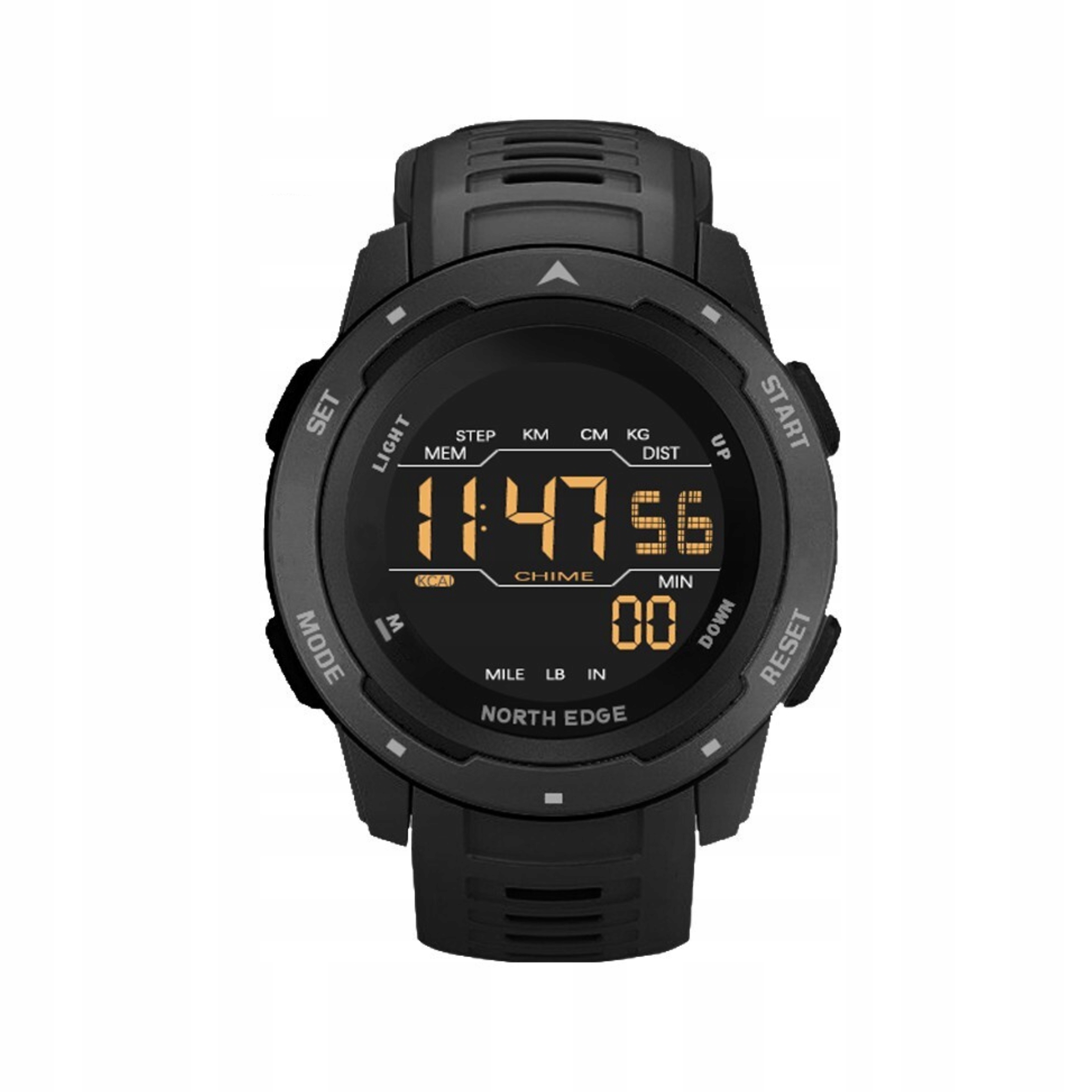 Pánské Hodinky Military Watch Black North Edge Mars