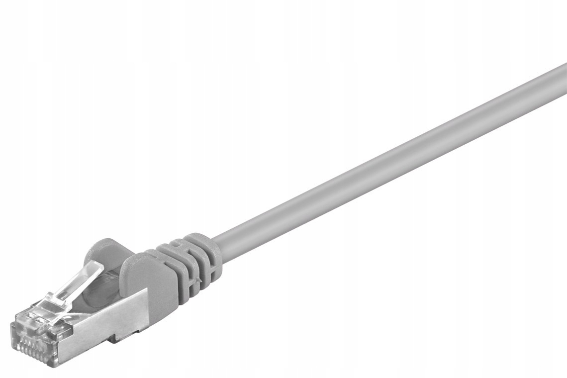 

Cat 5e Kabel łączący, F/utp, Szary 25 m