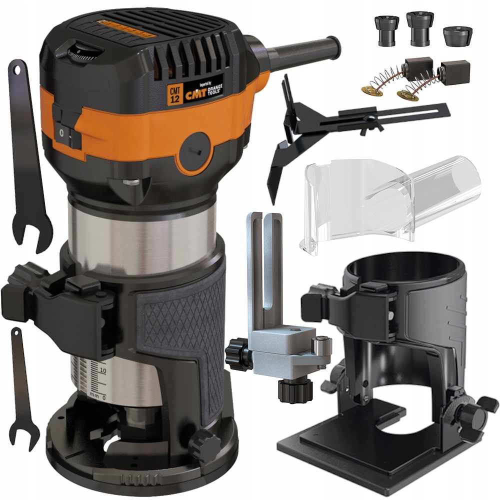 Cmt Frezarka krawędziowa sieciowa CMT12 710W podstawa CMT12-A1