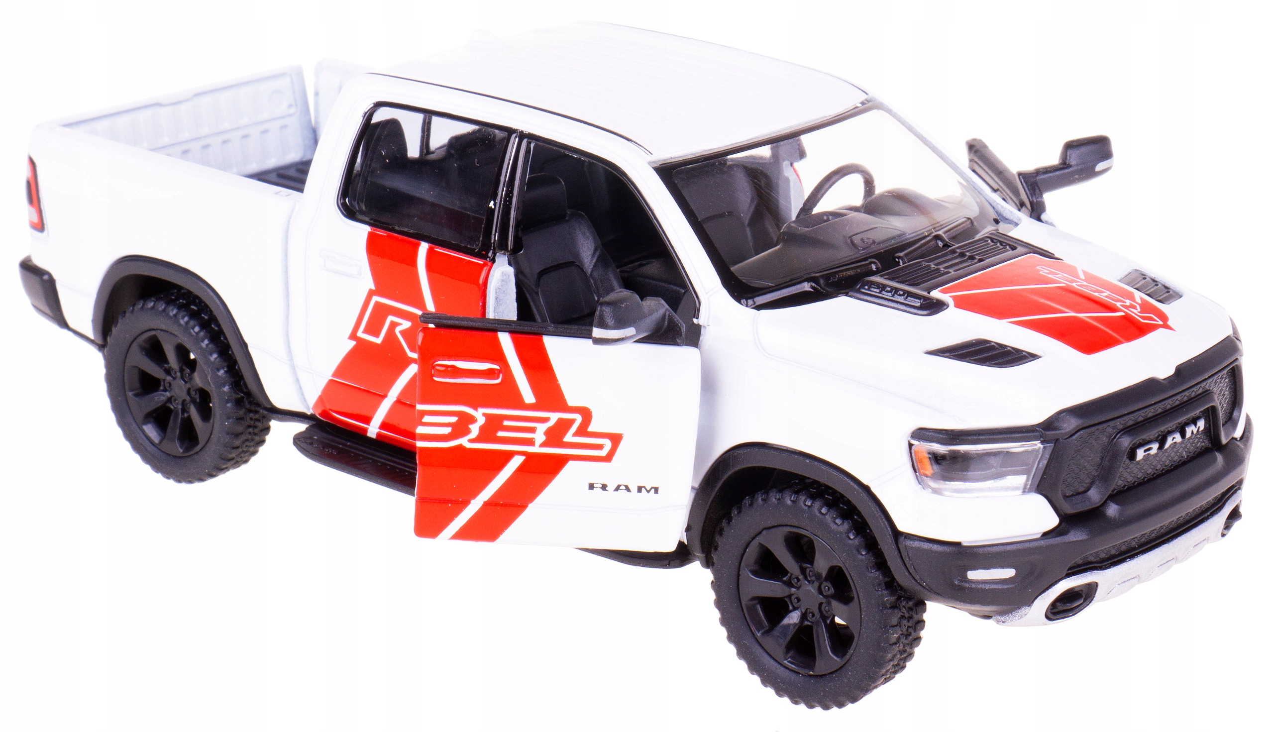 

Dodge Ram 1500 Rebel Model Metal Kinsmart 1:46 Bia
