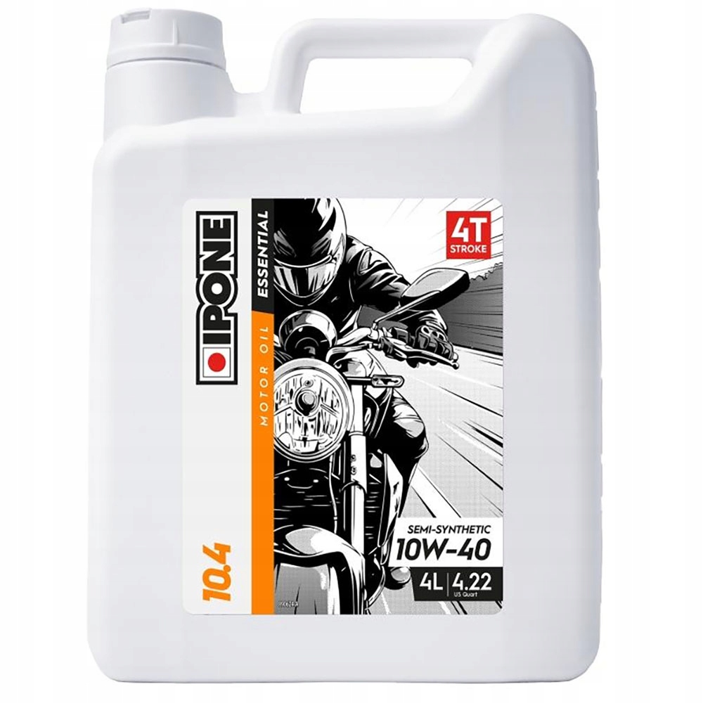 Ipone Essential 10.4 10W40 4L półsyntetyczny olej motocyklowy