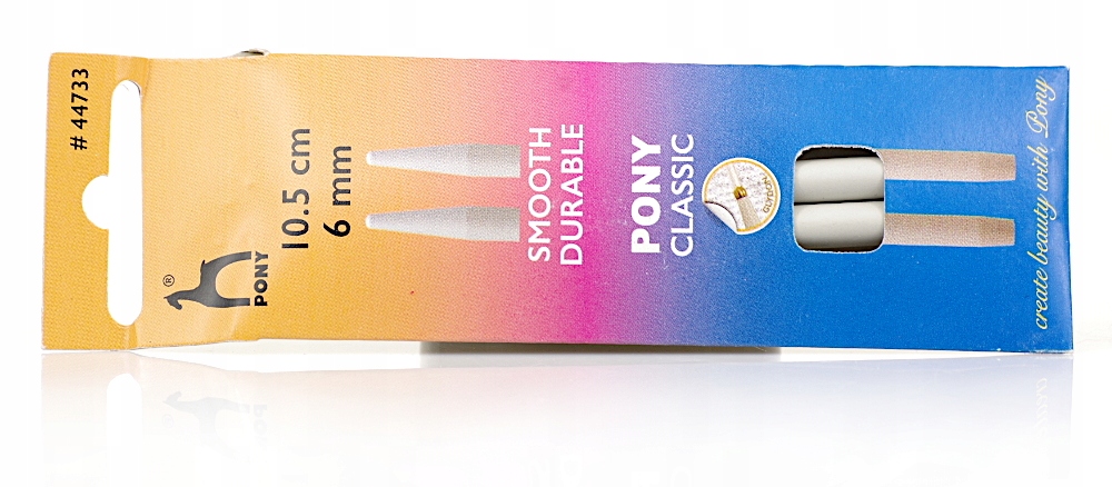 Druty Pony Classic (wymienne) 10,5cm roz.6,0mm