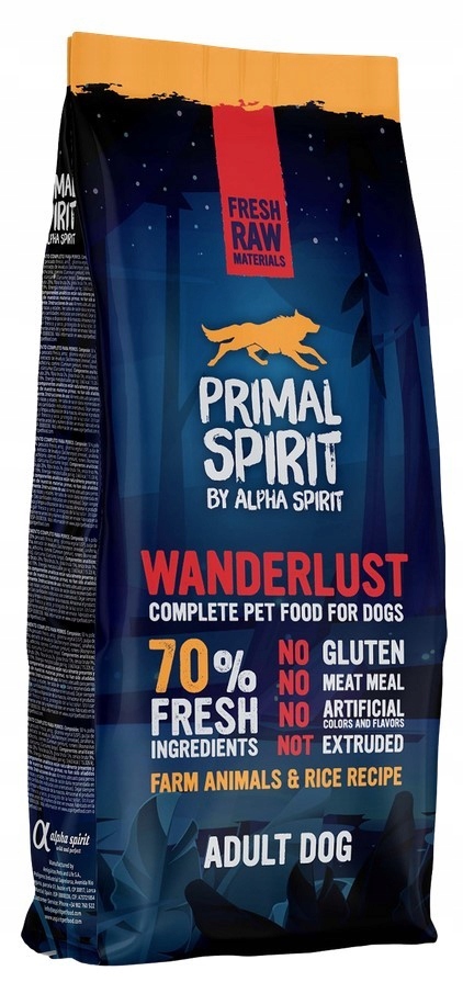 Alpha Spirit Primal Spirit 70% Wanderlust 12kg