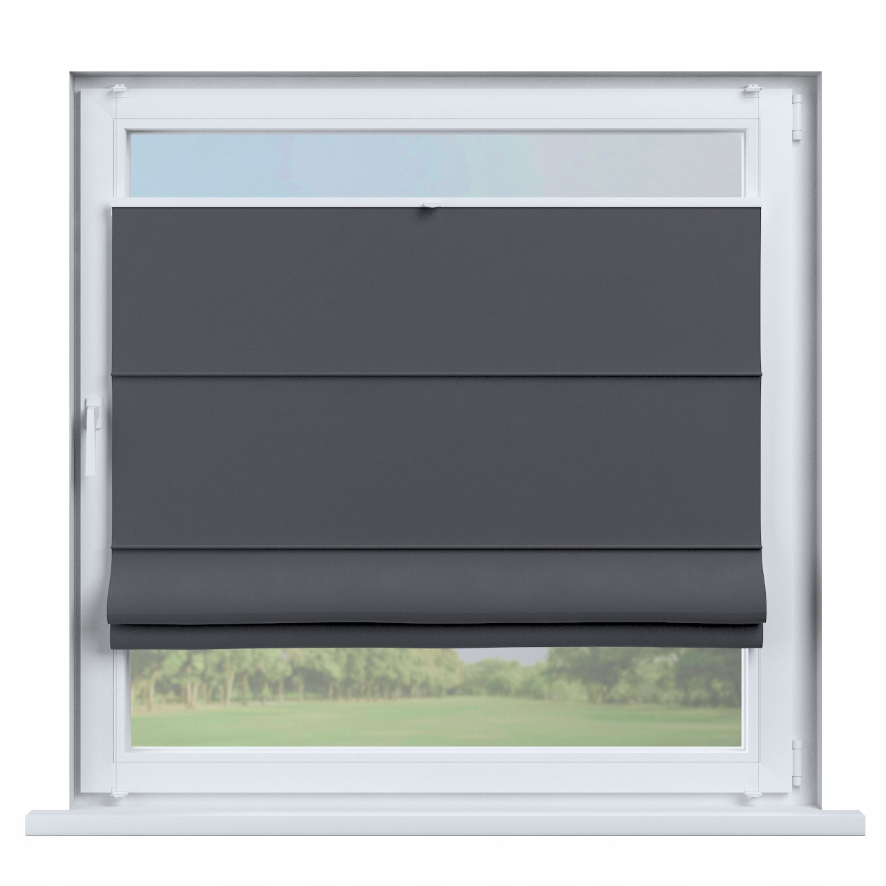 Hotová Roleta plisé Římská Sicílie 80x170 cm černá