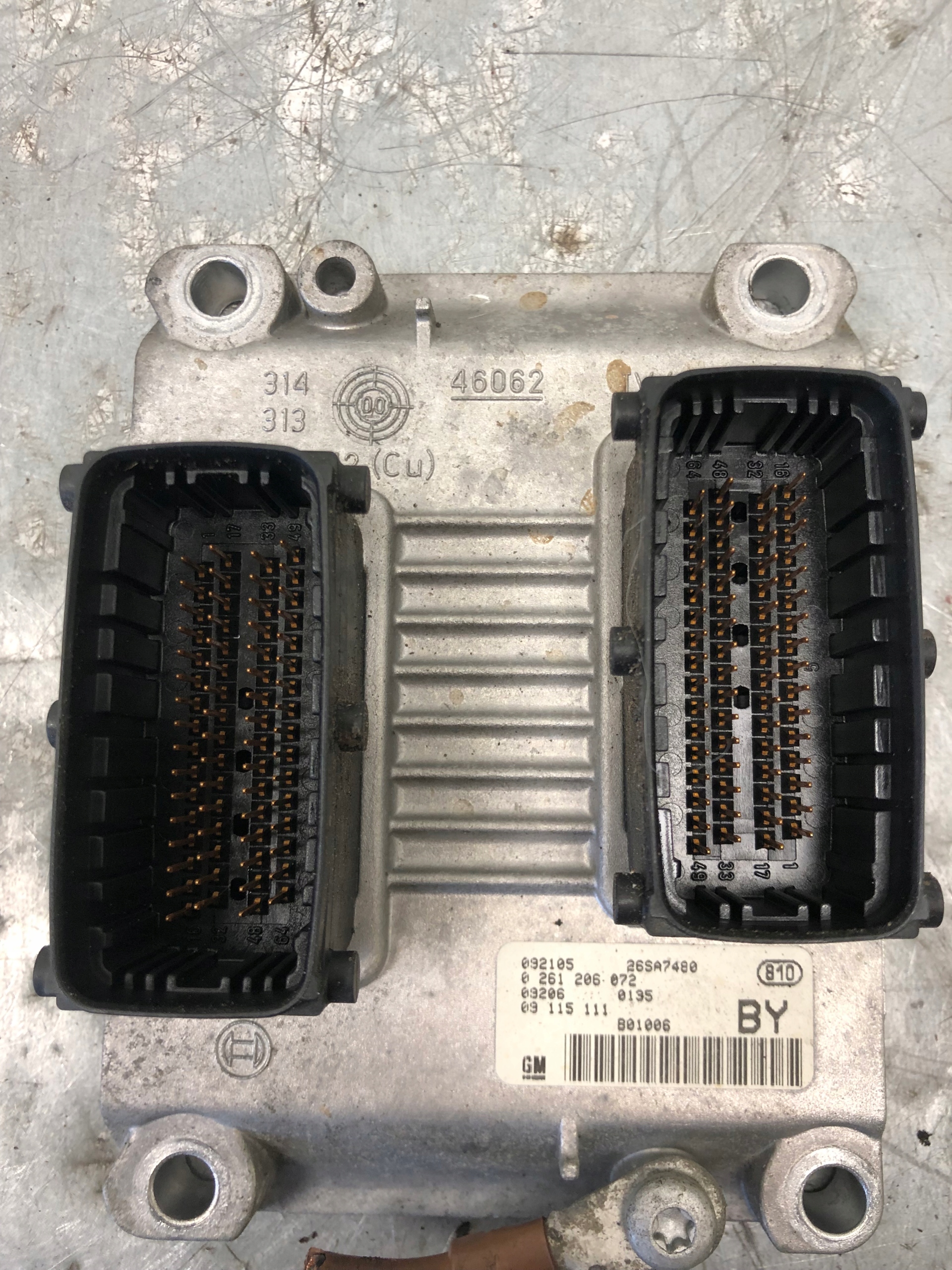 Computer DES MOTORS OPEL CORSA C 09115111