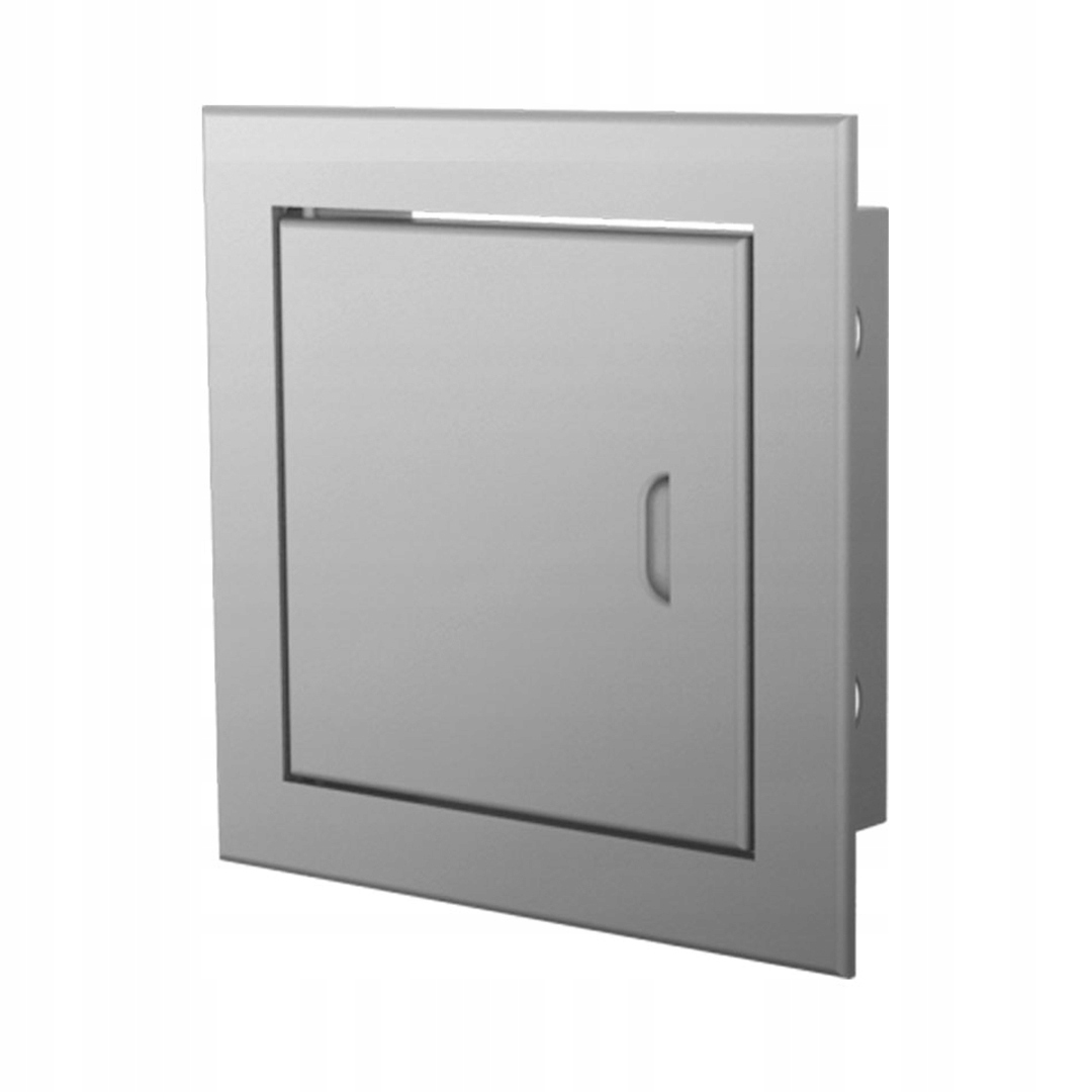 Revízne dvierka Dospel Magnat 200x300 mm s magnetickým zámkom, strieborné