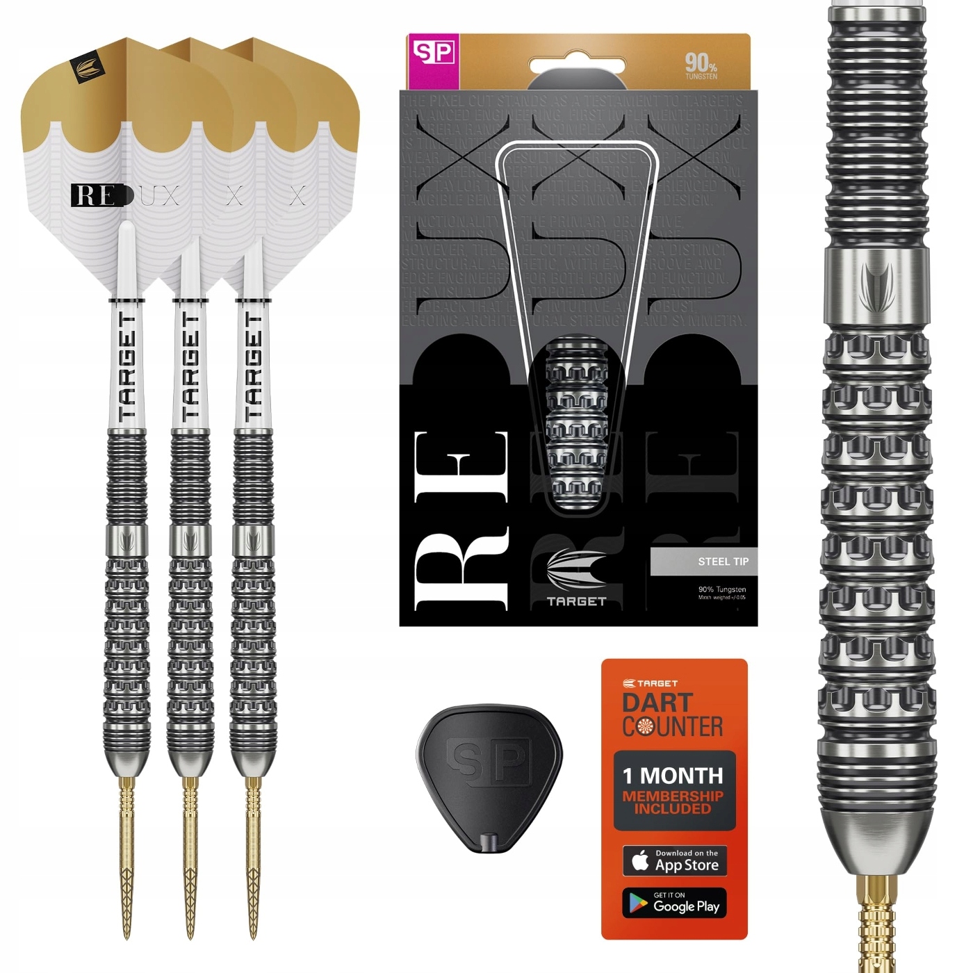 Lotki Target Darts Redux 90% Wolfram Swiss Point 22G Barrel 03