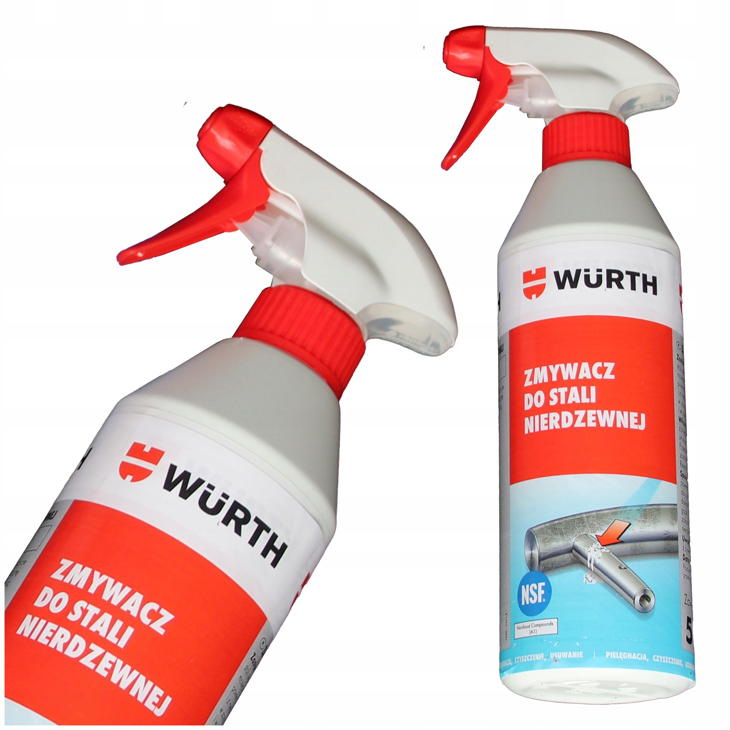 Levně Čisticí Prostředek Na Nerezovou Ocel Inox Odstraňovač vodního kamene a nečistot Sprej