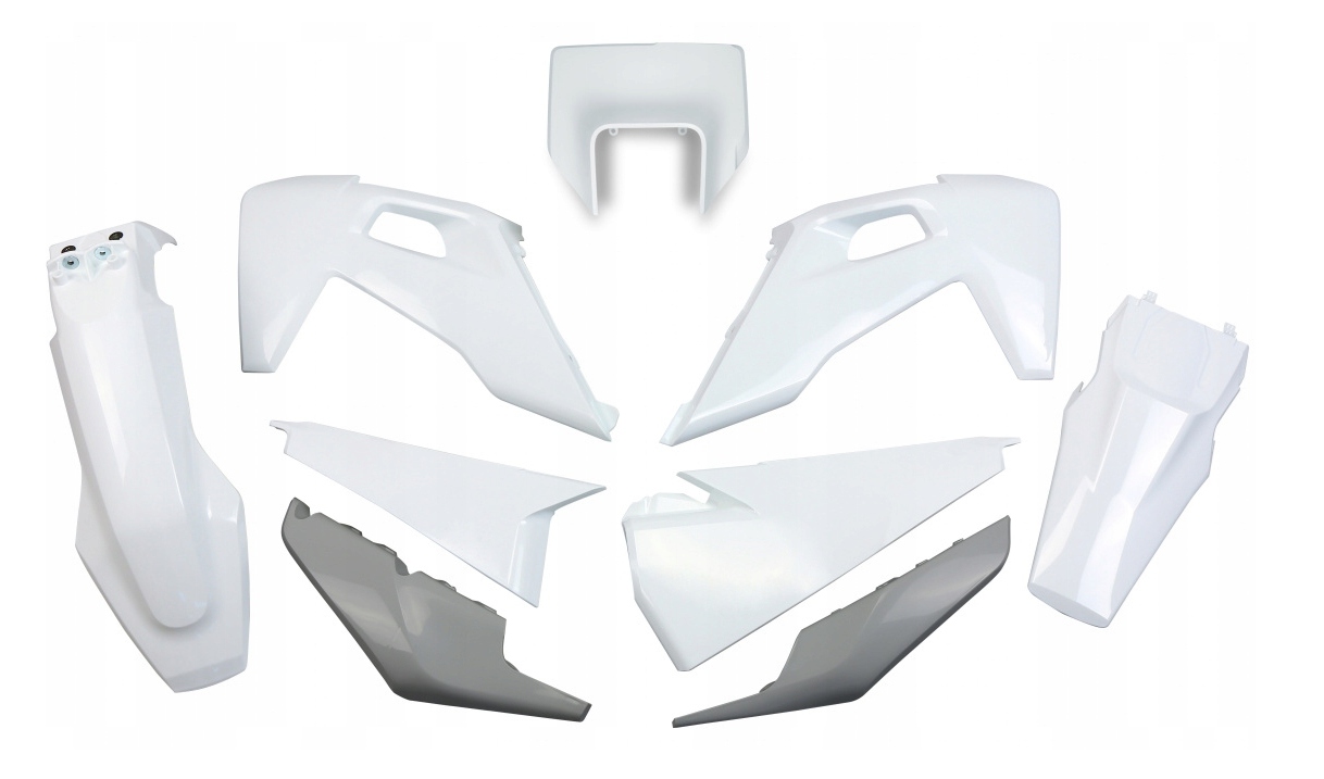 UFO KOMPLET PLASTIKÓW BIAŁY HUSQVARNA FE 450 20-23
