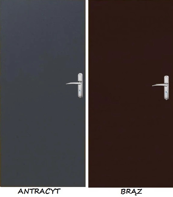 DRZWI WEJŚCIOWE TECHNICZNE OCIEPLANE NAJTANIE 100L Kod producenta URAN 100