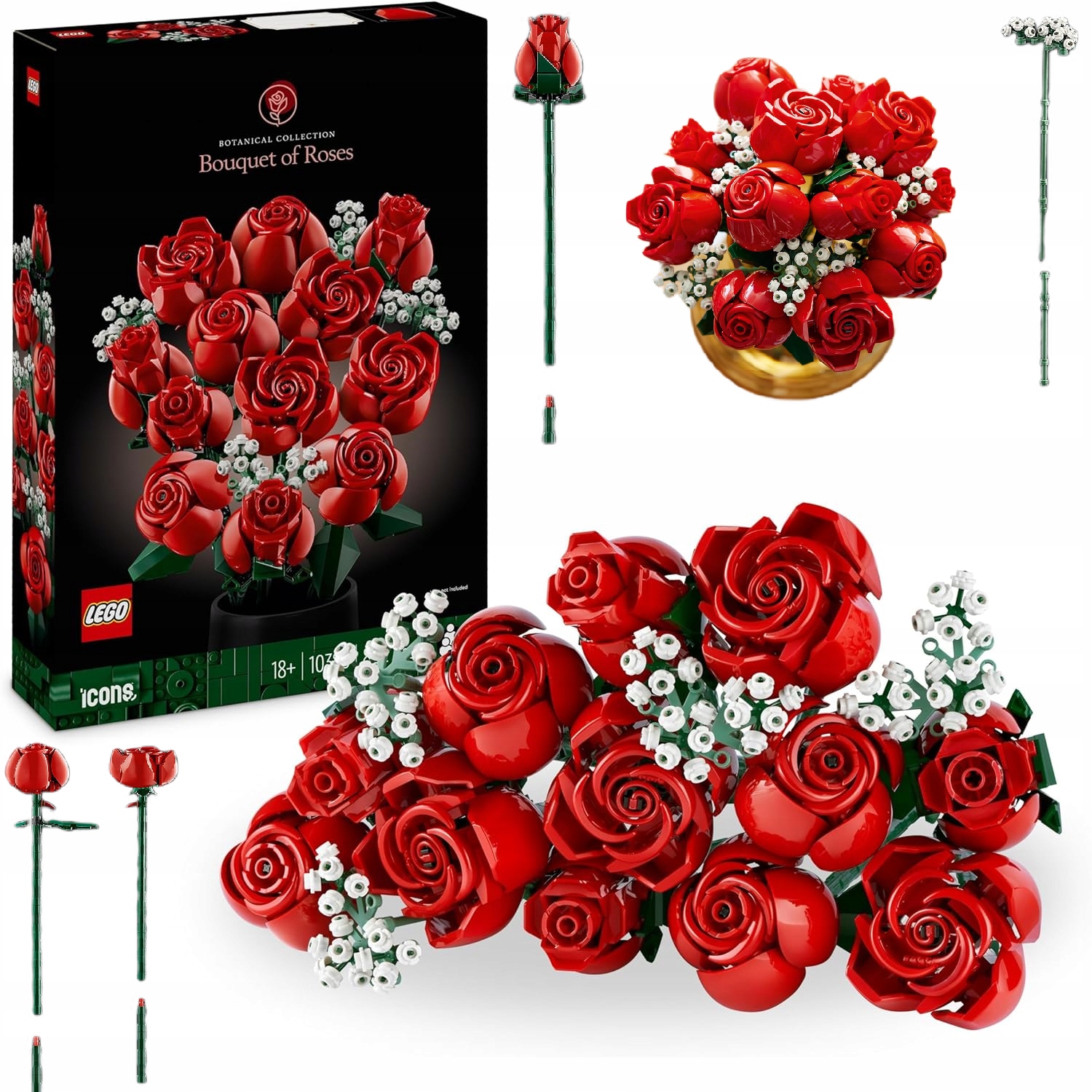 Lego Icons 10328 Bukiet róż